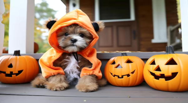¡Celebra Halloween con tus mascotas de forma segura!